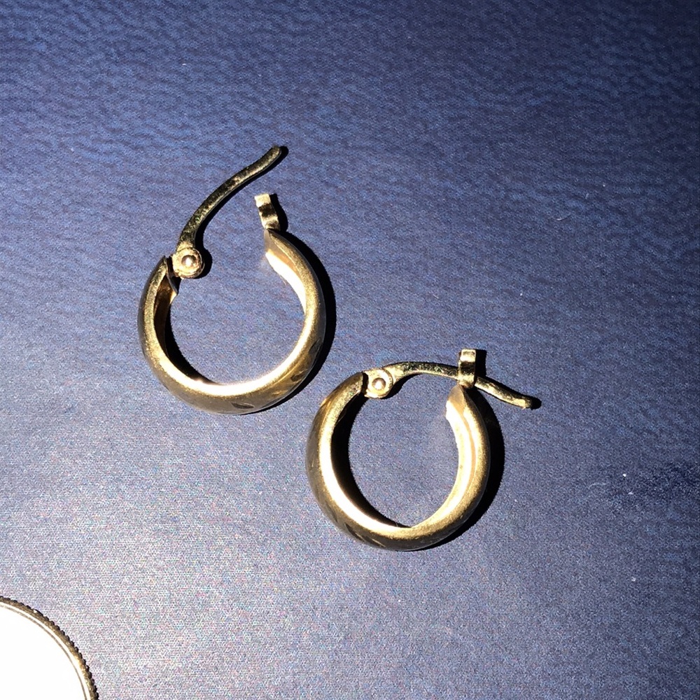 14k Gold Hoop Earrings